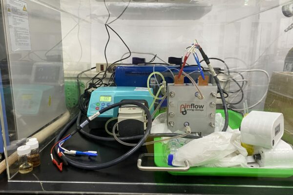 Redox Flow Battery Setup